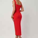 EFFIE KATS (red) Marbella bodycon midi
