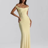 NATALIE ROLT (yellow) Bettina gown