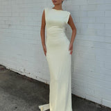 EFFIE KATS (lemon/yellow) Faith reversible maxi