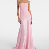 SOLACE LONDON (pink) Alessandra strapless gown