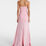SOLACE LONDON (pink) Alessandra strapless gown