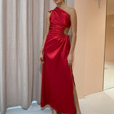 SONYA MODA (red) Nour cut out maxi