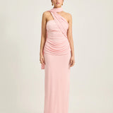 TOJHA (pink) Iesha scarf neck maxi