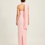 TOJHA (pink) Iesha scarf neck maxi