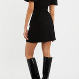 REBECCA VALENCE (black) Yvonne bow mini