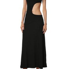 Christopher Esber (black) singlet open tummy small bust midi