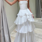 AJE (white) cosmos ruffled frill skirt set