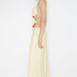 BEC AND BRIDGE (yellow) Agathe cut out maxi red beads