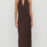 BEC AND BRIDGE (brown) Soneva mesh wrap maxi