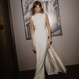 EFFIE KATS (white) Christal bow gown