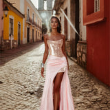 ATOIR (pink/silver sequin) Clara maxi