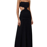 BEC AND BRIDGE (black) Minx silver hardwear / backless and leg split