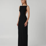 EFFIE KATS (black) Gabbi backless strap gown