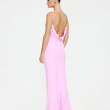 EFFIE KATS (pink) Haviiland drape backless gown
