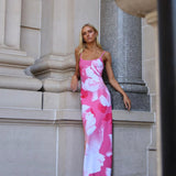 WITH HARPER LU (pink) Valentina floral maxi