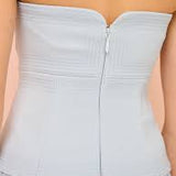 ACLER (baby blue) Avonlea pleated maxi