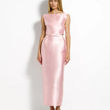 EFFIE KATS (blush pink) Jackie midi