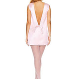 HELSA (pale Pink) Heavy Satin Bow mini