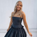 ALEX PERRY A-Line Mini (Black)