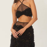 ARCINA ORI (black) Vivienne 3D skirt set