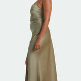 BEC AND BRIDGE (khaki) Nadia silk maxi