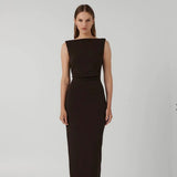 EFFIE KATS (coffee brown) Verona gown