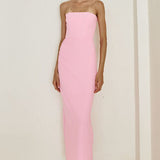 EFFIE KATS (pink) Sierra Strapless midi