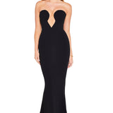 NOOKIE (black/mesh) Minx gown