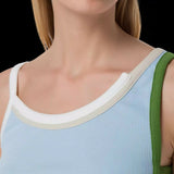 CHRISTOPHER ESBER (blue/green) Compact Rib Traced Multibind Tank dress