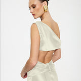 EFFIE KATS (white) Perez silk set