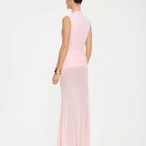 EFFIE KATS (pink) Roza high neck gown