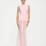 EFFIE KATS (pink) Roza high neck gown