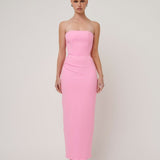 EFFIE KATS (pink) Sierra Strapless midi