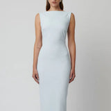 EFFIE KATS (baby blue) Verona high neck gown