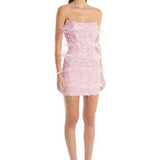 ELIYA THE LABEL (pink) Tiffany sparkle fluffy mini