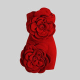 SIERRA DARIEN (red) Voluminous flower mini