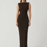 EFFIE KATS (coffee brown) Verona gown