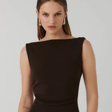 EFFIE KATS (coffee brown) Verona gown